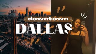 what is downtown Dallas really like? let's walk! // Dallas, Texas vlog
