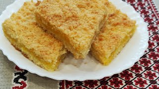 Экспресс пирог за 10 минут с апельсиновой начинкой. Очень вкусно.