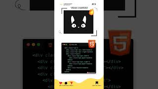 Cute Cat using Html5 and CSS3 #frontendprojects #codingshortvideo #frontend #youtubeshorts #viral
