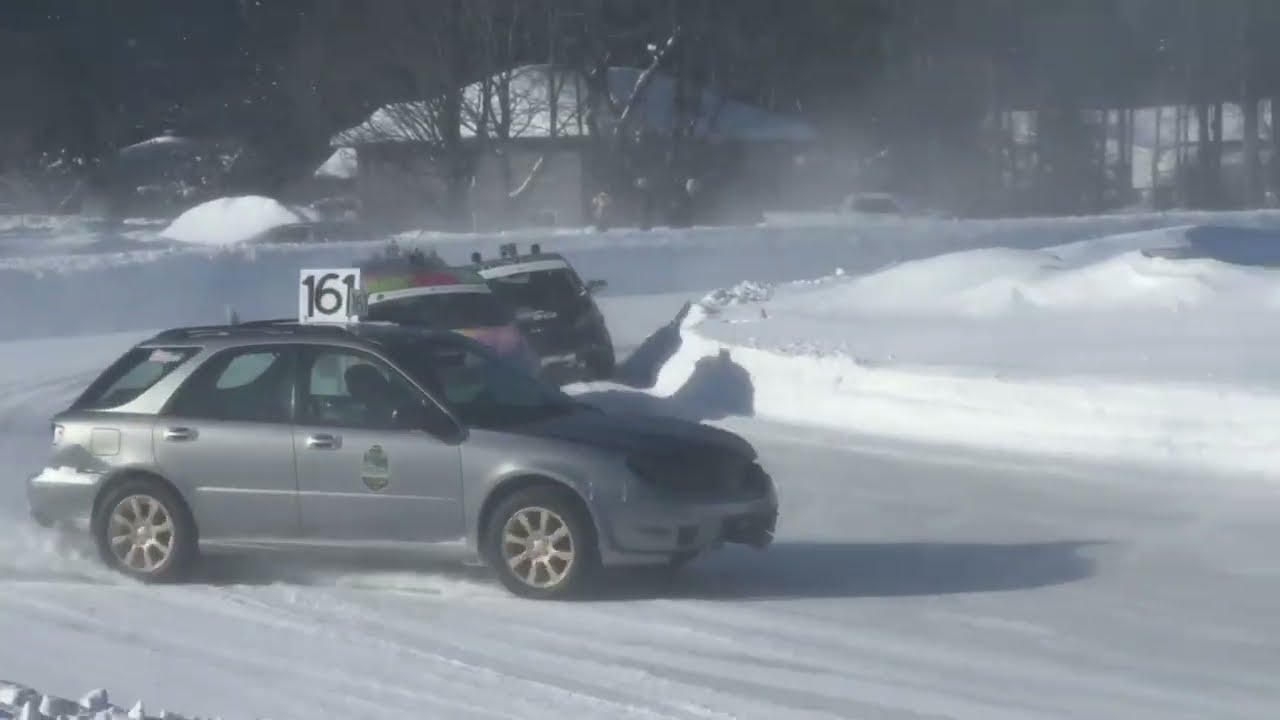 BEMC Ice Racing 2026 - Drifting & Wheel-to-Wheel Racing & Lots of Contact!❄️