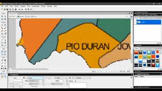 Tracing a Map [Map of Albay] using Adobe Fireworks CS3