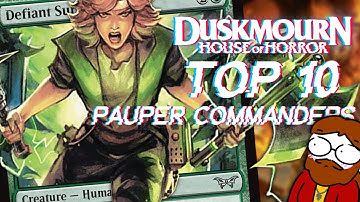 The Best Pauper Commanders from Duskmourn | Magic: the Gathering