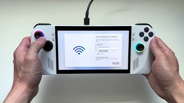 Asus ROG ALLY Keyboard Issue (not displaying on setup/wi-fi)