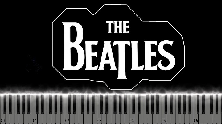 We Can Work It Out Piano version - Piano performance video thumbnail