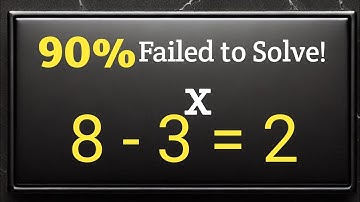 Hardest Math | Math Olympiad Problem | How to Find X in this Problem |
