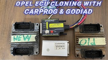 OPEL ECU CLONING WITH CARPROG AND GODIAG