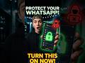 Stop HACKERS NOW! 🔒 Turn On Whatsapp 2-STEP Verification Before It's too Late