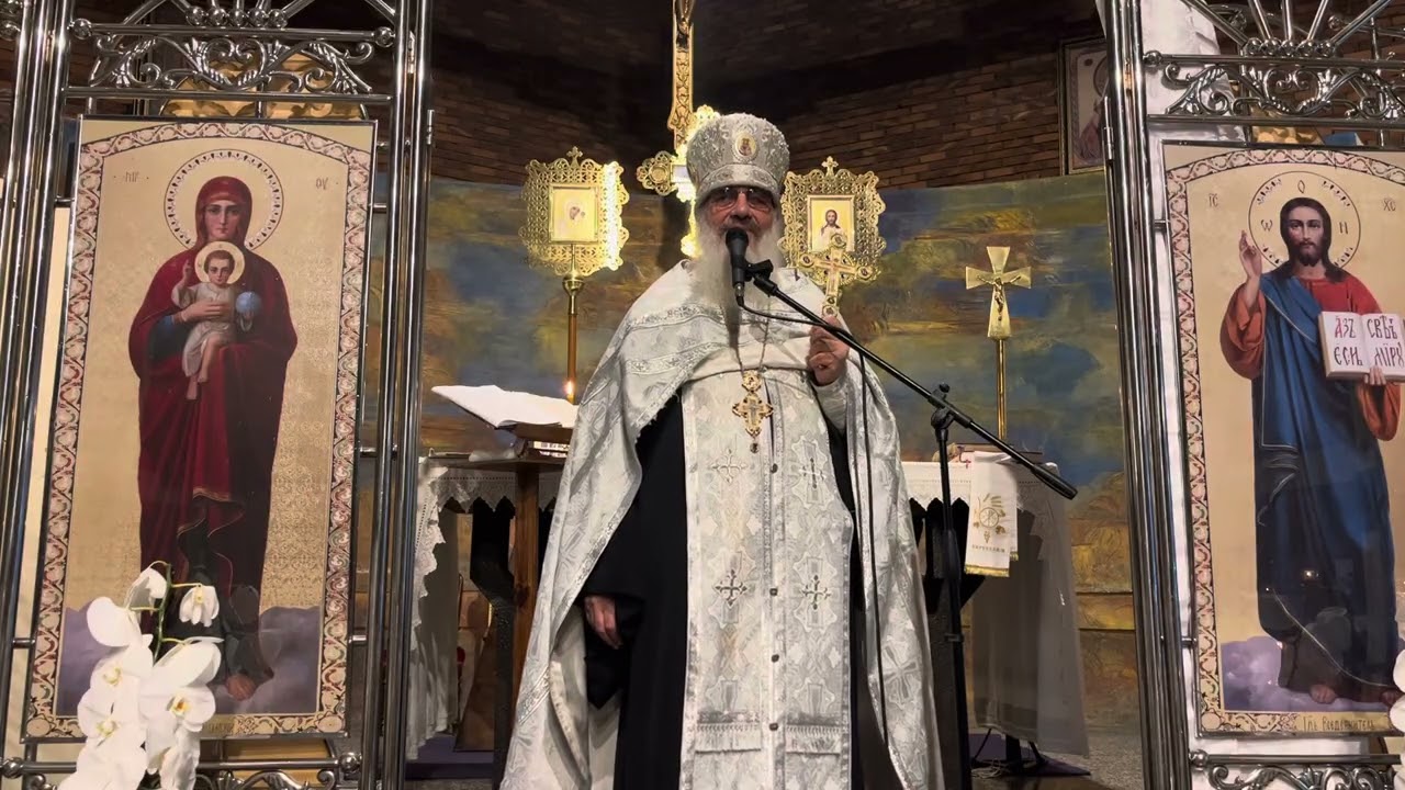 19.01.2026 Слово после ночной  Божественной Литургии. Крещение Господне (Богоявление)