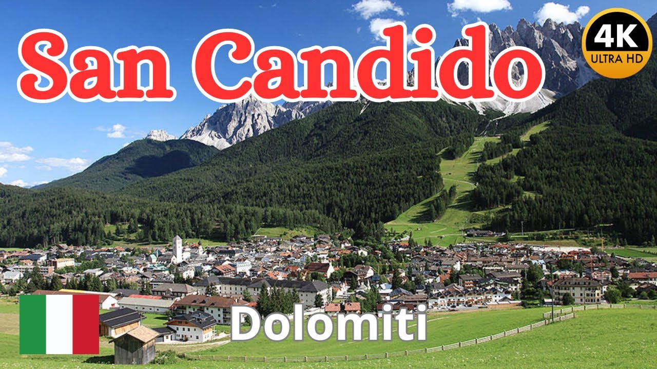 San Candido, Italy 🇮🇹 4K Walking Tour - July 2024