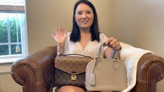 LV NeoNoe BB 1st Impression, What Fits & Try-on  Comparison w/Alma &  Pochette Metis [EN SUB] LV水桶袋 