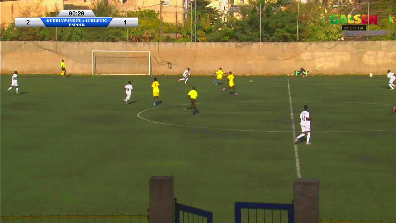 DIRECT AU STADE NDIAREME GALSEN CHAMPIONSHIP GUEDIAWAYE FC VS ATHLETIC ESPOIR  FOOT