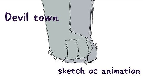 Devil Town | animation OC warriors cats | Blazepaw and Patchheart [ Sandeel ]