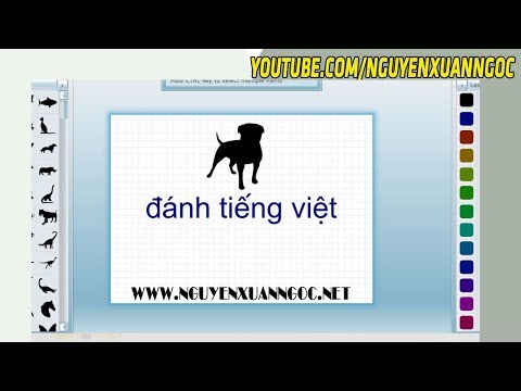 Cách đánh chữ tiếng việt trong phần mềm AAA Logo nhanh đơn giản nhất