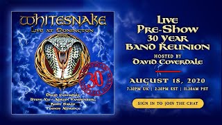 Whitesnake - Live At Donington 1990 Pre-Show | August 18, 2020