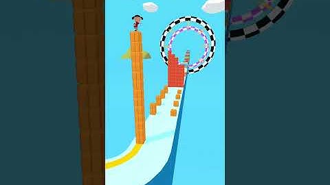 Cube surfer - Gameplay all levels #53 (IOS/Android) #short