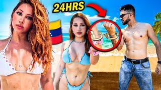 24 HORAS ESPOSADO a la VENEZOLANA de PUNTA CANA!