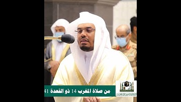 وله المثل الأعلى في السماوات والأرض وهو العزيز~تلاوة بديعة بصوت الشيخ ياسر الدوسري