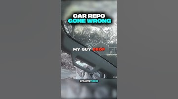 Car Repo Gone Wrong 😳 #shorts