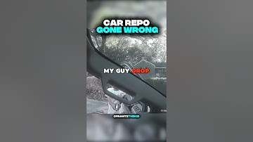 Car Repo Gone Wrong 😳 #shorts