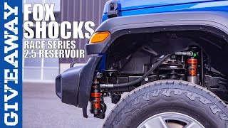 Fox Race Series 2.5' Reservoir Shocks | Jeep Gladiator JT Install