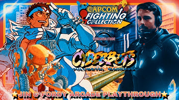 CAPCOM FIGHTING COLLECTION PLAYSTATION 5 EDITION; CYBERBOTS JIN & FORDY ARCADE PLAY THROUGH