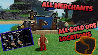 All Gold & Merchant Locations (Coins Update) The Survival Game Roblox