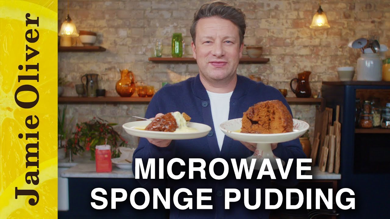 Speedy Sponge Pudding  Jamie Oliver