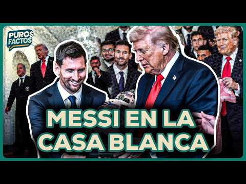 Trump recibe a Messi y lanza inesperada comparación con Pelé | SEGMENTO #PurosFactos
