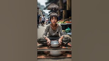 Câu chuyện về cậu bé ăn xin nhận được chiếc bánh mì #shortvideo #shorts #hoathinhvuinhon #giaitri