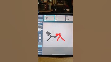 Black tank vs red puncher  #stickfigure #stickmananimation #sticknodes #animation #stickman