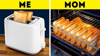 Me vs. Mom || Cooking Secrets That Will Change Your Life