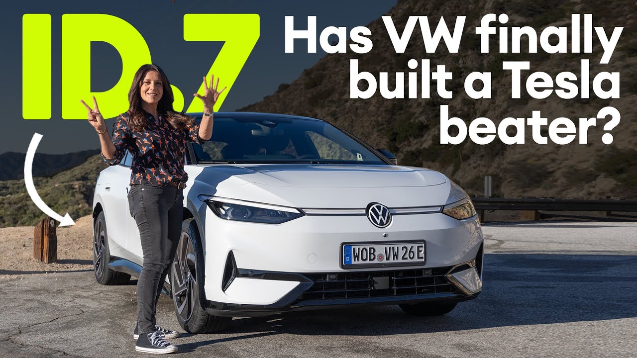 DRIVEN: Volkswagen ID.7. Has VW finally built a Tesla-beater? | Electrifying.com