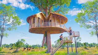 How to build a house on the tree using traditional skills
