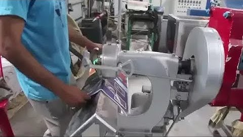 Semi Automatic Notebook Making Machine Price In India M- 09855782452