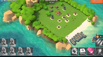 Boom Beach Gameplay Walkthrough - Blaze of Glory for Android/IOS
