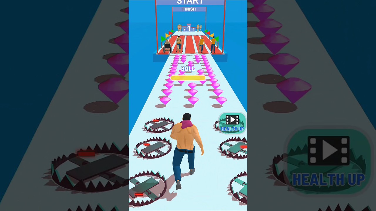 Disabled to Healthy Bull Run Game Gameplay 