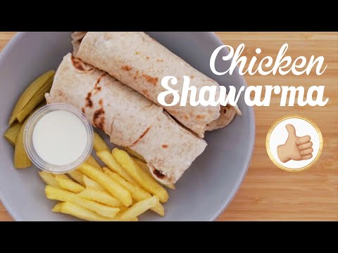 Video: Cara Memasak Shawarma Dengan Ayam Di Roti Pita