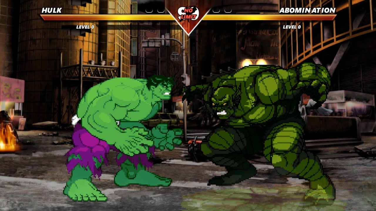 HULK vs ABOMINATION - High level insane fight 🔥 - YouTube