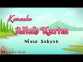 Allah Karim - Nissa Sabyan | Karaoke