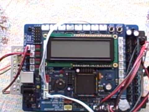 interactive C maze robot