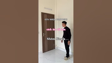 Cửa phòng thì nên làm nhôm Xingfa hay nhựa Composite ? #haocua #cuanhuacomposite #cuanhom #noithat
