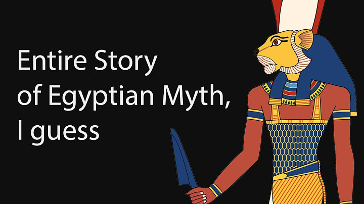 The Entire Story of Egyptian Mythology, I Guess thumbnail