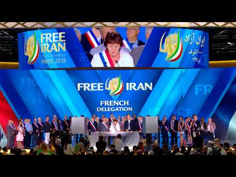 Speech by François Colcombet at Free Iran: The Alternative Gathering 2018 Villepinte , Paris