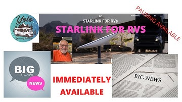 Update  May 31 ALL CHANGED How to get Starlink for RV  WATCH  UPDATE    https://youtu.be/YU-iXLKV7s0