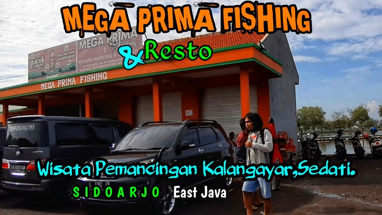 Wisata Pemancingan Kalanganyar,Sedati,Sidoarjo || Mega Prima Fishing Modern & Resto || Pesta strike.