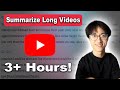 How to Summarize Very Long Youtube Videos 📽 (NoteGPT Tutorial Review)