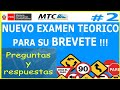 EXAMEN TEORICO DE CONDUCIR 2022 🚘 # 2 preguntas y respuestas licencia de conducir A1 touring ✅