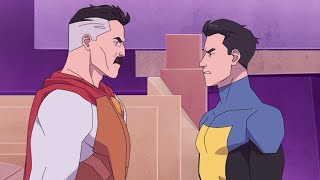 Omni man reunites With Mark | Invincible Season 2 Episode 4