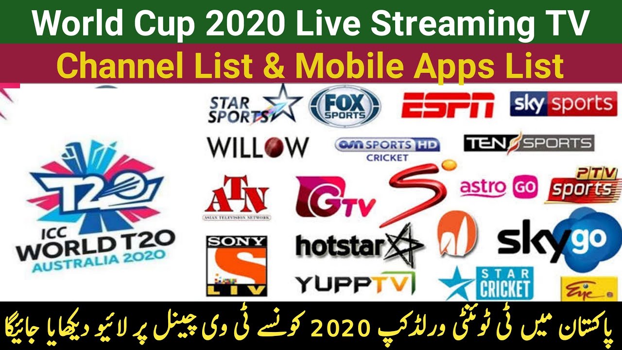 cricket live streaming tv channel