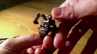 Kinetic jewelry Incredible ring The Medium Backhoe by PASU It's Alive The First Collection